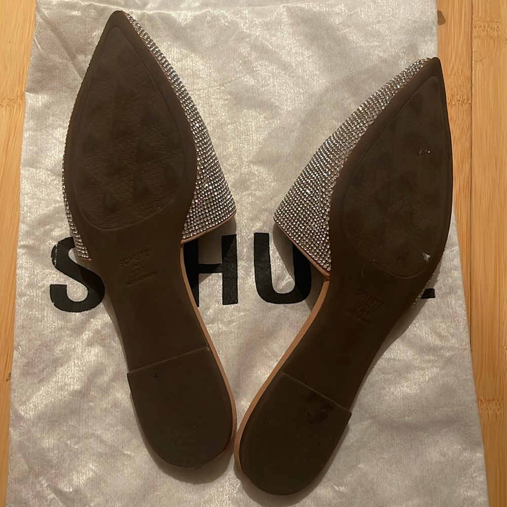 Schutz Rhinestone Mule - Picture 2 of 7